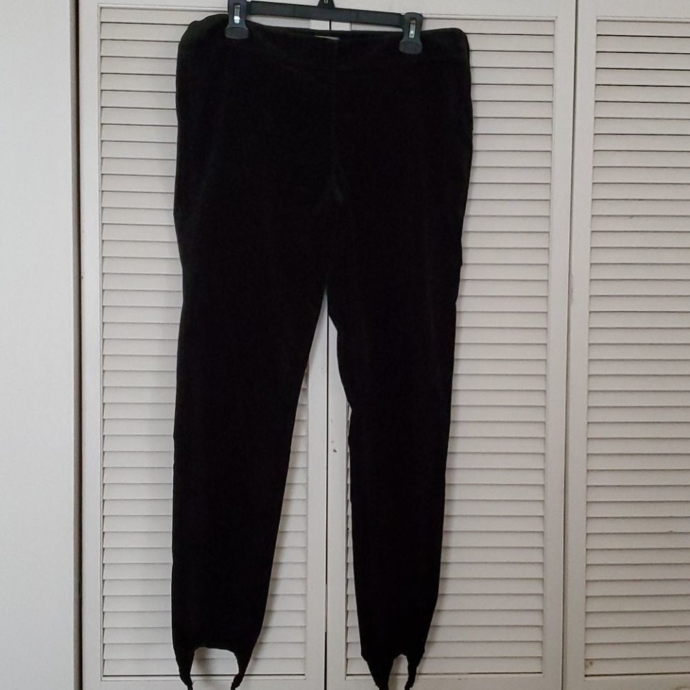 M&S Women's Black stirrup pants